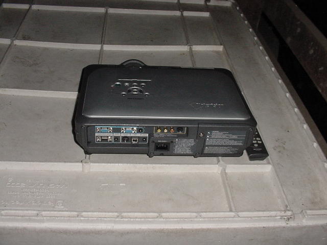 Sharp XG-C50X Rear