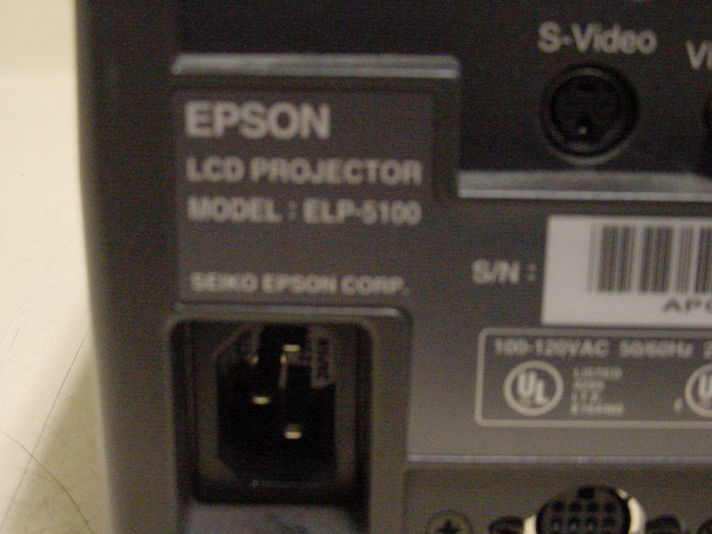 Epson ELP5100 Tag